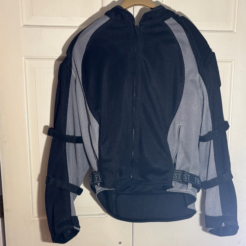 Men's Black and Gray Performance Jacket